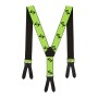 Scheibler Workwear Hosenträger Pro, schwarz-gelb, Einheitsgröße für Arbeitskleidung.