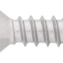 Senkkopf Universalschraube, 5,5x25mm, PH-Antrieb, verzinkt, für Holz, Kunststoff & Beton, 12 Stück