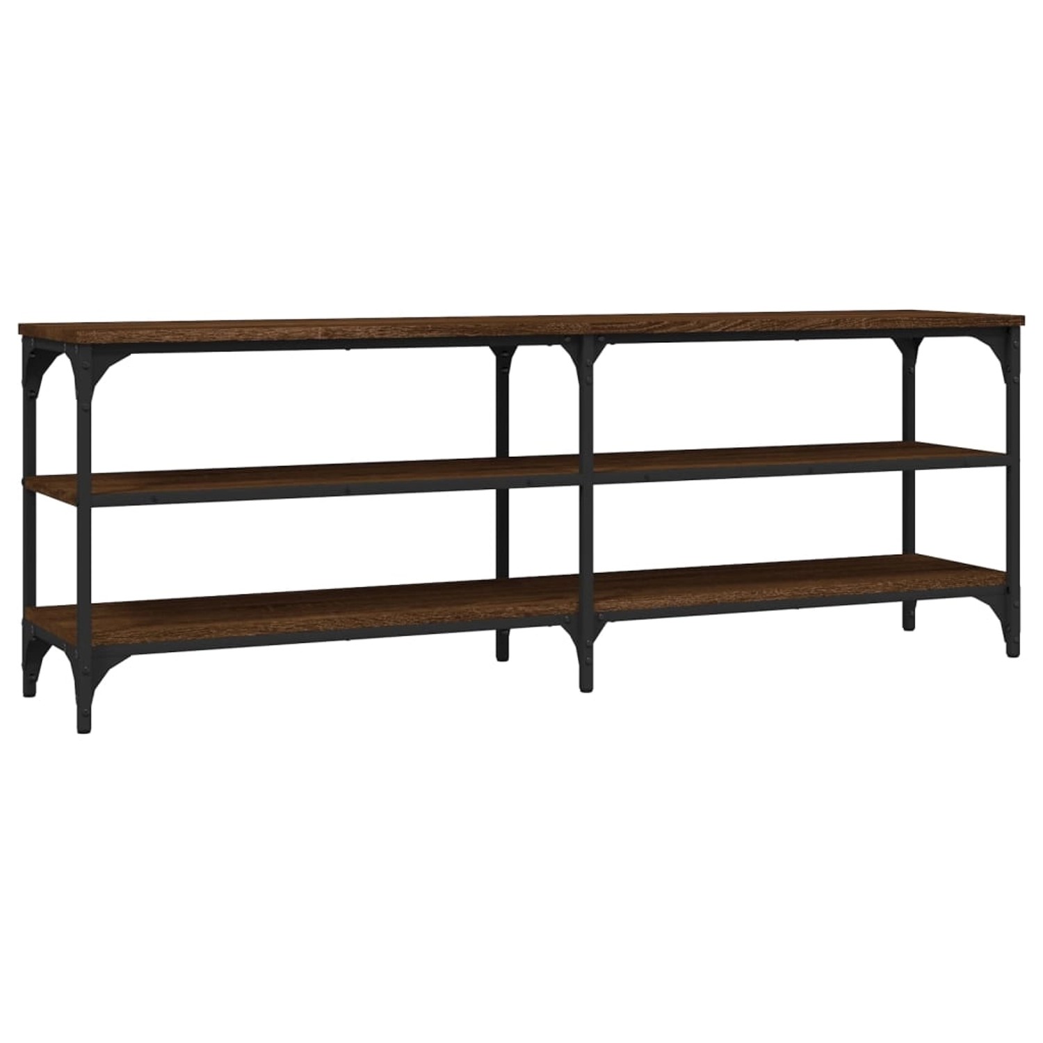 Vidaxl Tv-schrank Braun Eichen-optik 140x30x50 Cm Holzwerkstoff günstig online kaufen
