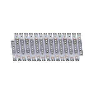 Flexibler Paulmann LED-Strip MaxLED 1000 in Neutralweiß, 5 m, mit sichtbaren LEDs und Anschluss.