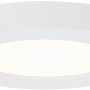 Rundes, weißes Paulmann LED-Einbaupanel Cover-it, 6W, für Deckenmontage.