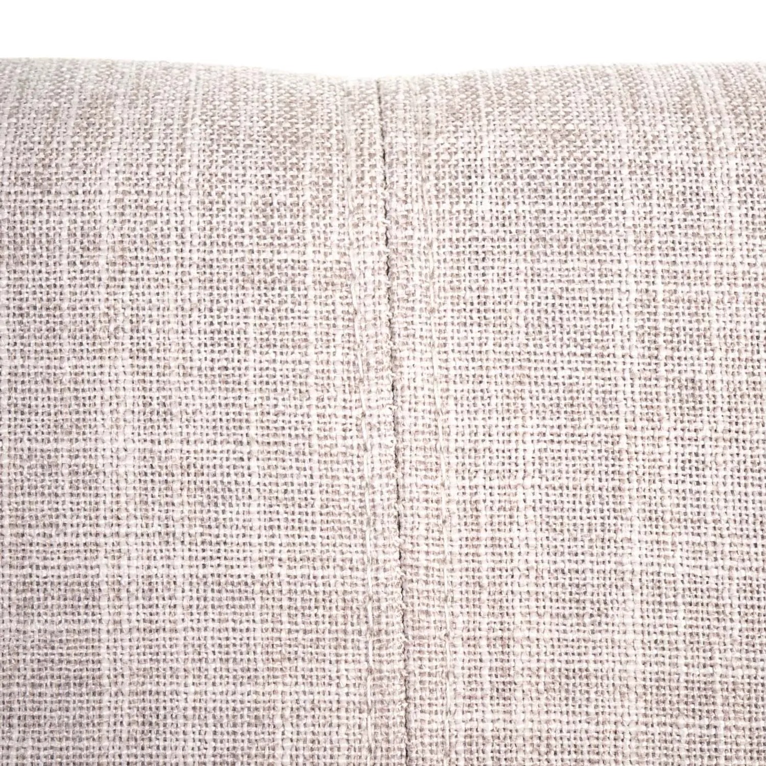 Detailaufnahme: MCW Esszimmerstuhl A50 II, Textil Creme/Grau, Struktur des Stoffs.