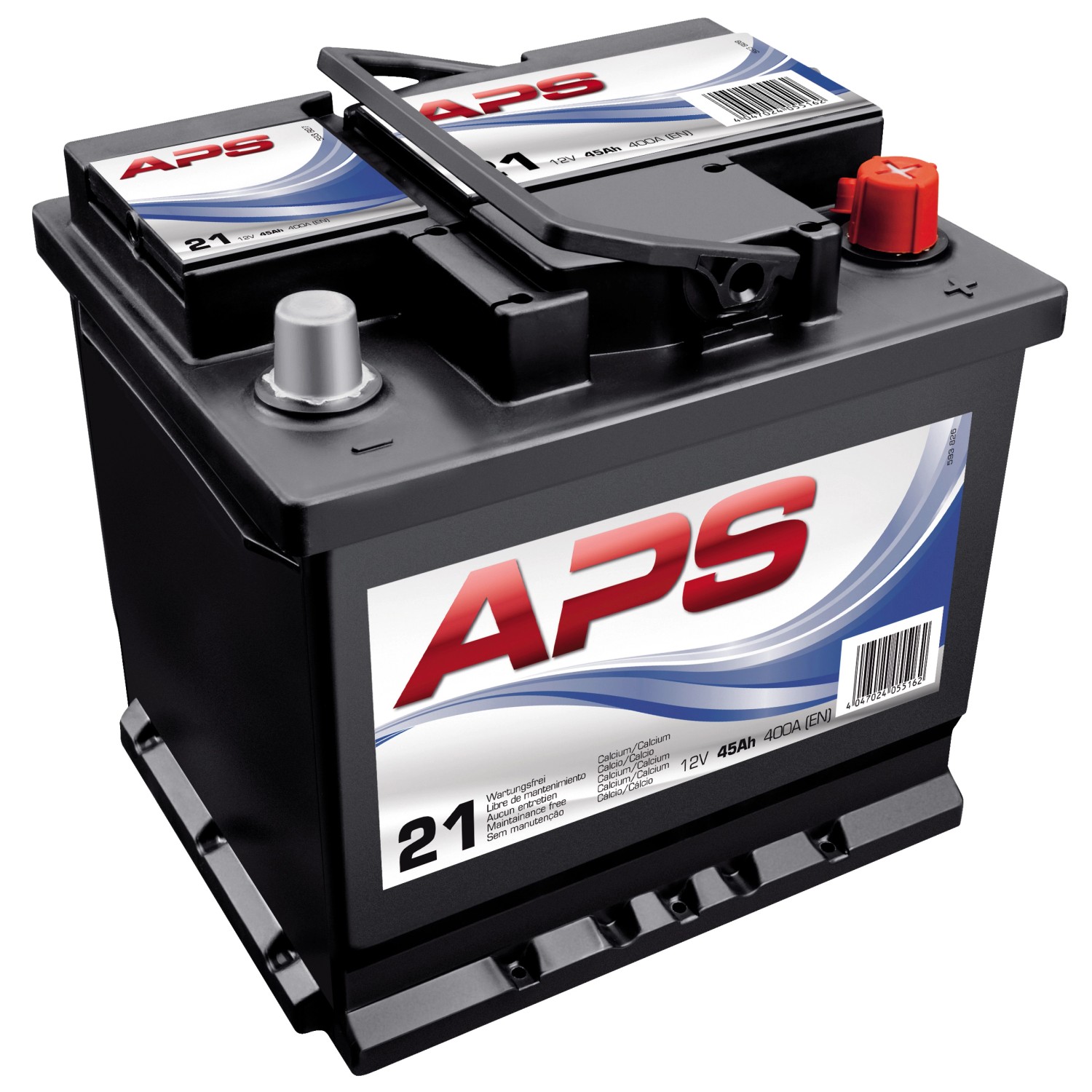 APS Starterbatterie KSN21 12V/45Ah 400A(EN) - Der Online Store