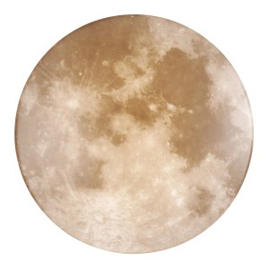 Weiße Reality LED Deckenleuchte Moonika im Mond-Design, geeignet für Bad und Wohnraum.