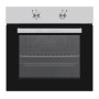 Einbaubackofen in Schwarz und Silber aus der Flex-Well Exclusiv Küche Lund.