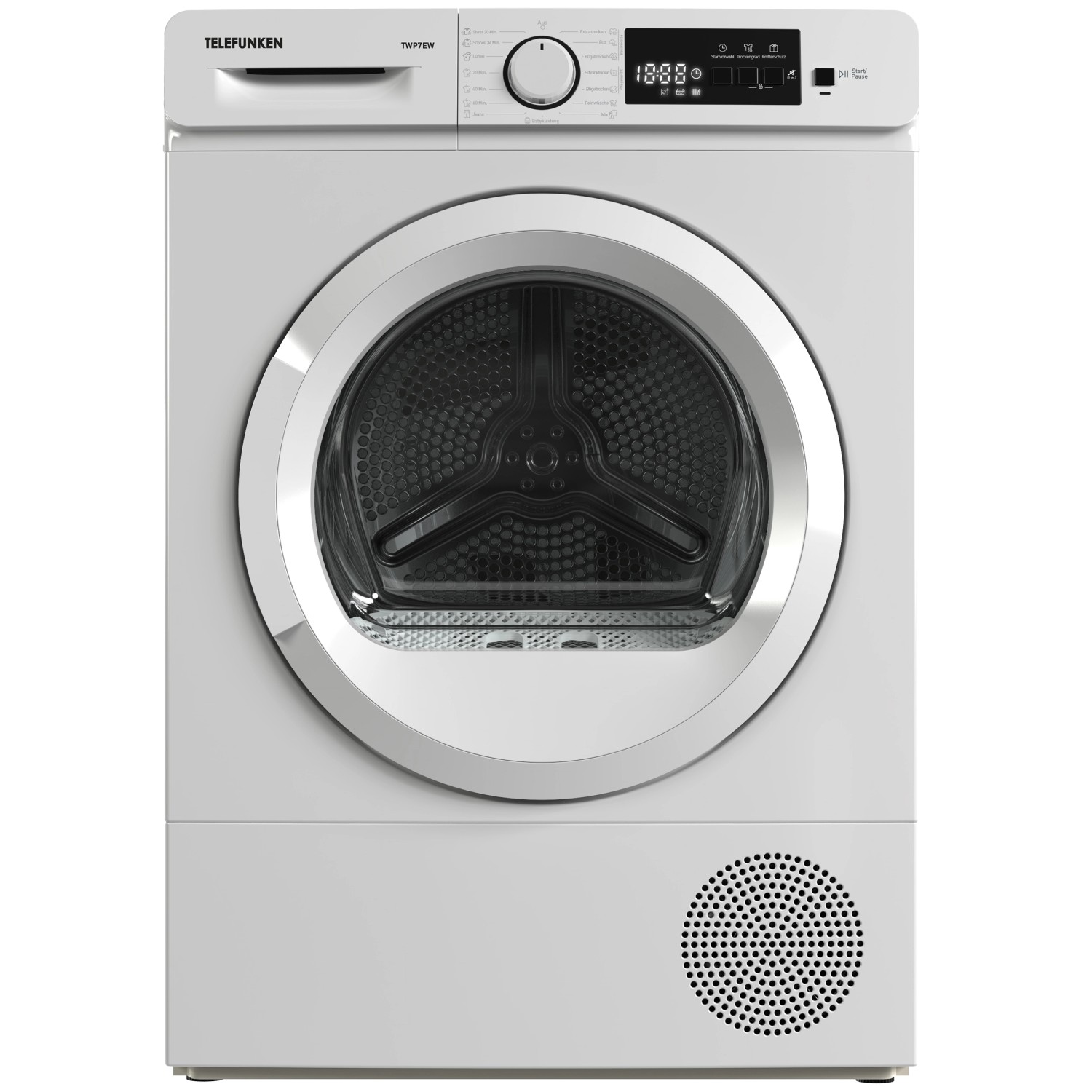 Telefunken Wärmepumpentrockner 7 kg Trockner Frontlader Wäschetrockner Knit günstig online kaufen