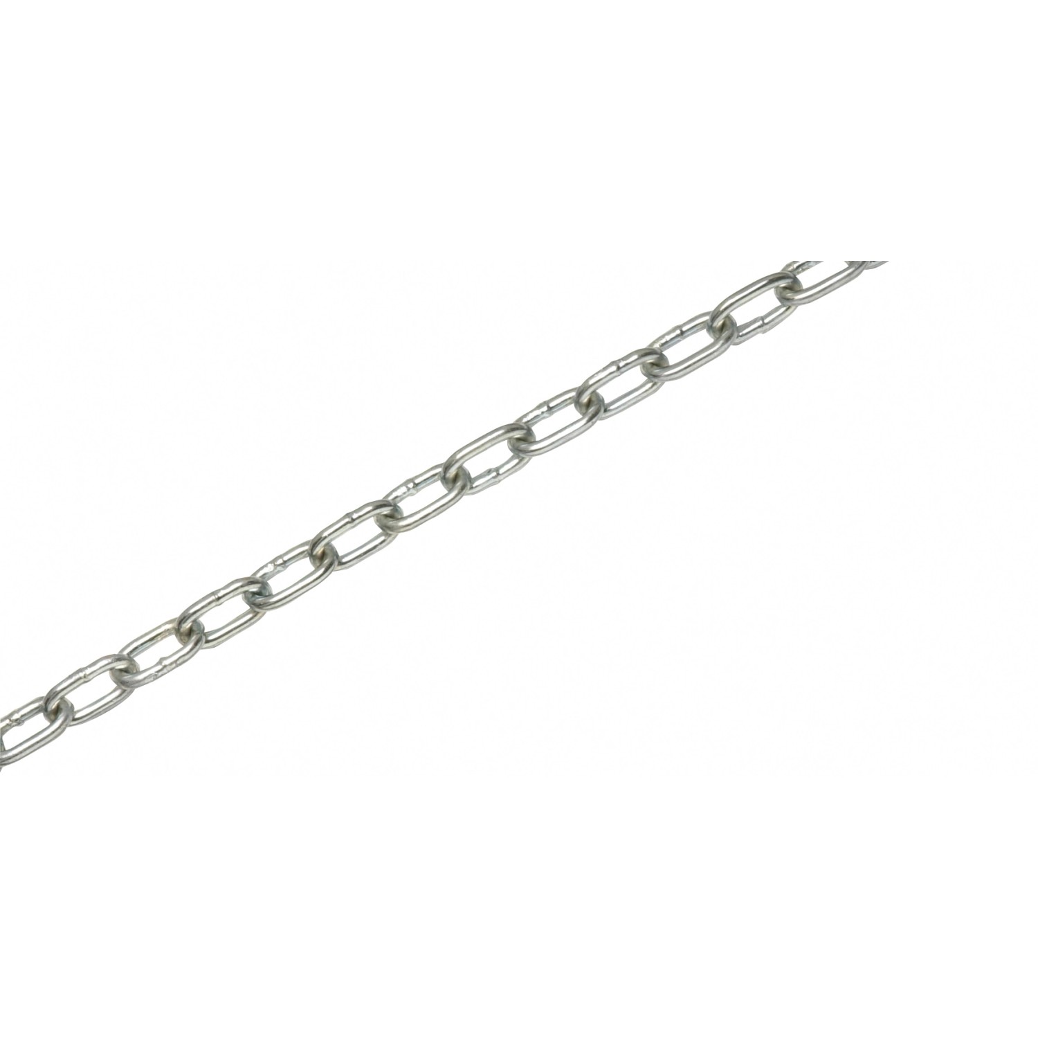 LUX Rundstahlkette Kurzgliedrig Verzinkt 4 mm Meterware