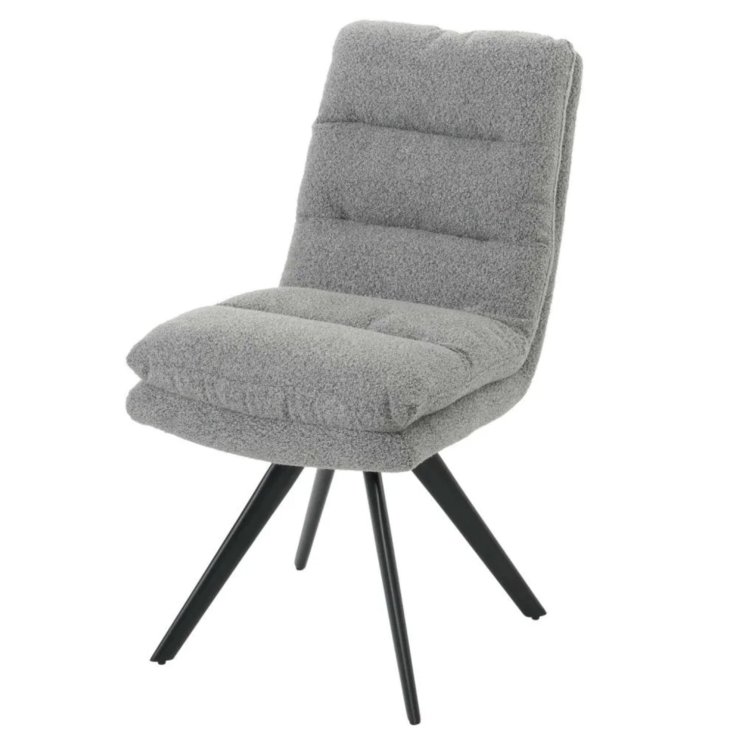MCW Esszimmerstuhl G66 Boucle Hellgrau