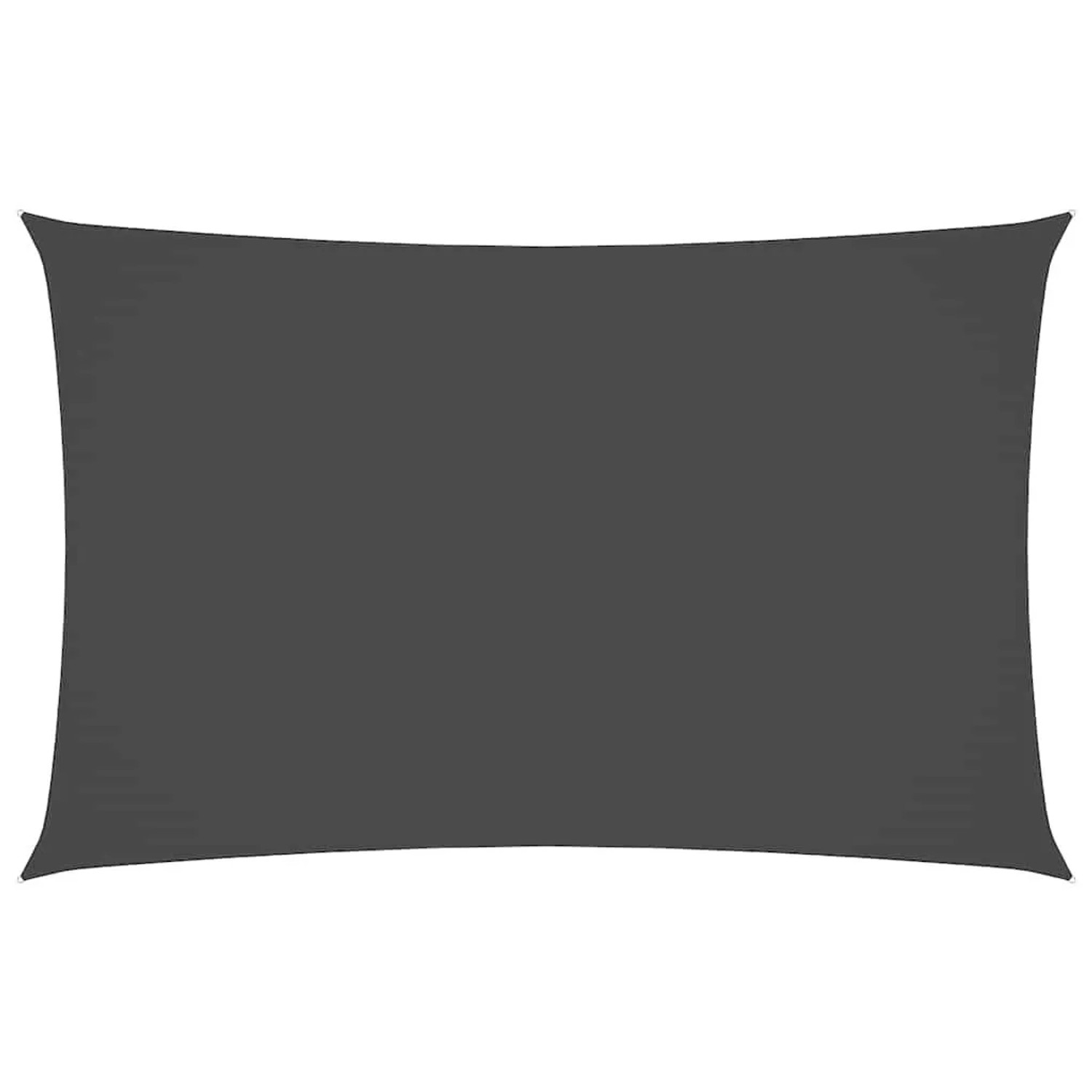 Furnicato Sonnensegel Oxford-gewebe Rechteckig 2x5 M Anthrazit