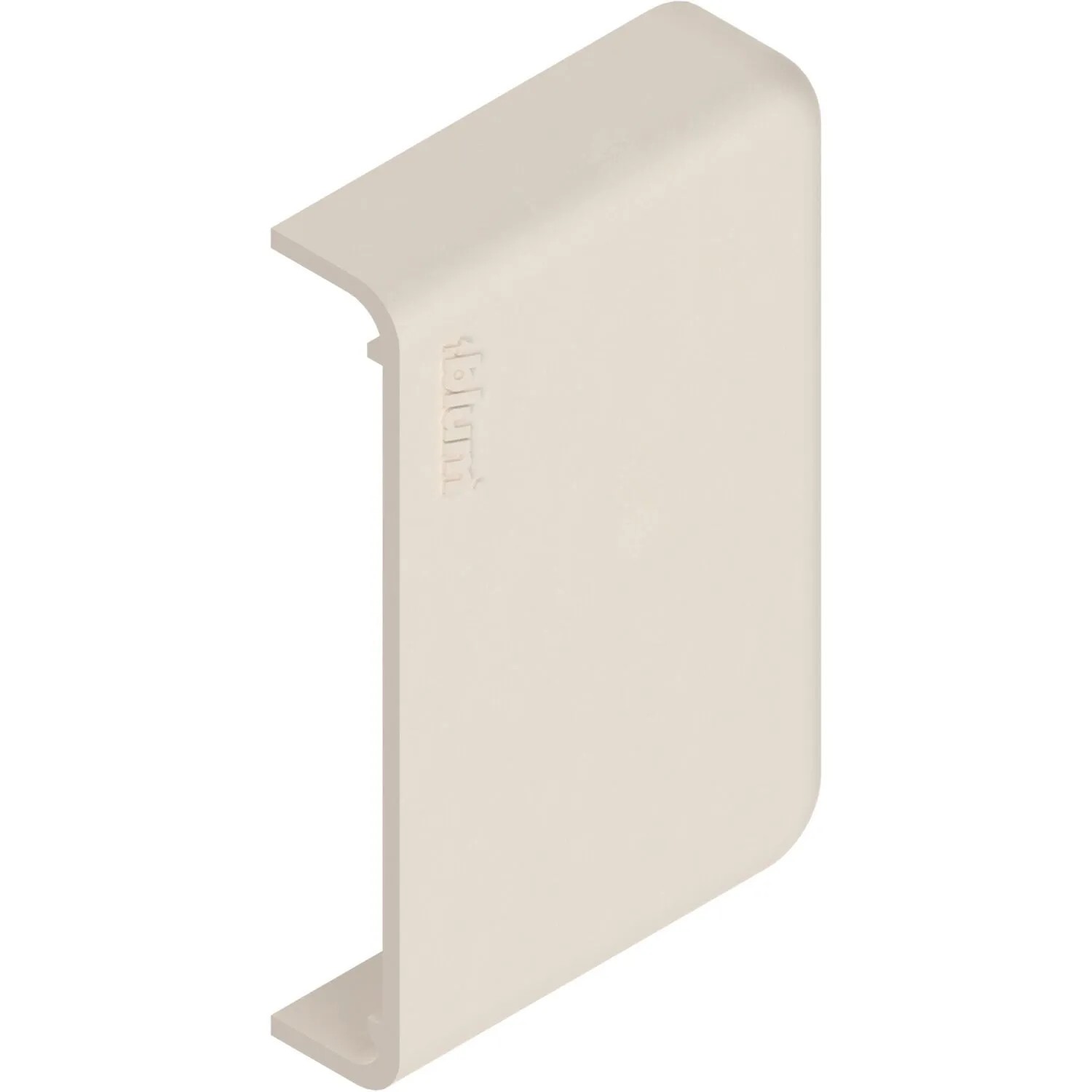 Blum Abdeckkappen Metabox Metafile Unbedruckt Kunststoff Cremeweiß