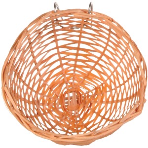 Trixie Kanariennest, Ø 10cm, aus Bambus für Vogelkäfige und Volieren.