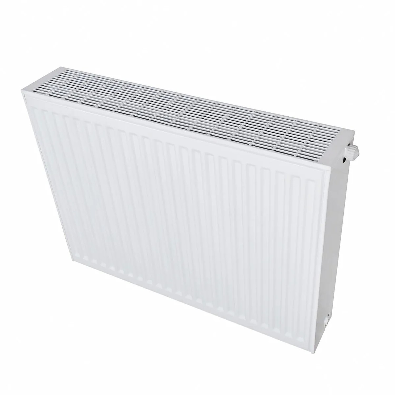 Belrad Heizkörper Mittelanschluss Kompakt & Ventilheizkörper Typ 33 500x1800 & Halter & Ventil NEU