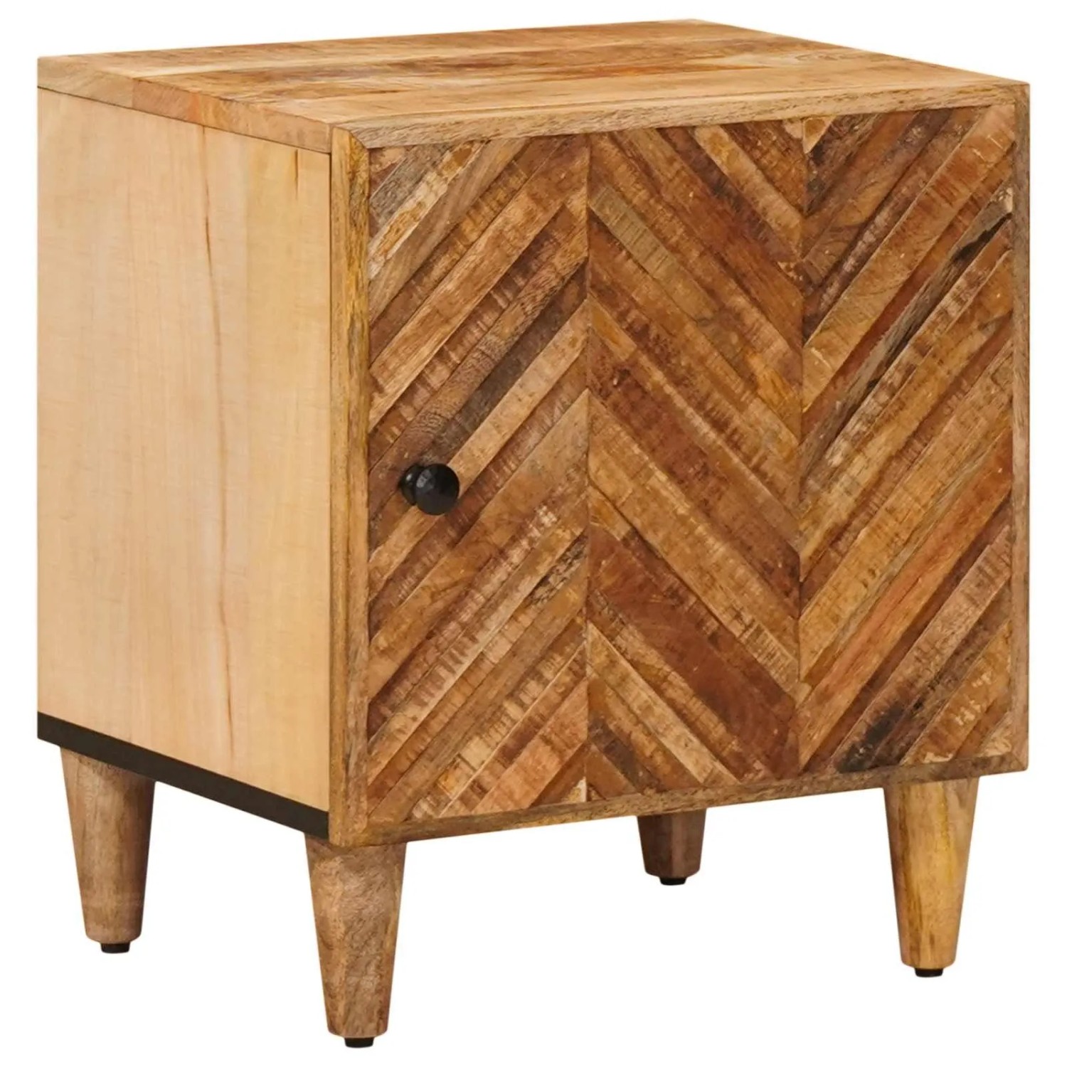 vidaXL Nachttisch Braun 40 x 33,5 x 46 cm Massivholz Mango 4018912