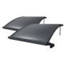 Waterman Solarkollektor 2er Set zur Poolheizung, 80x120cm, mit Anschlussstücken.