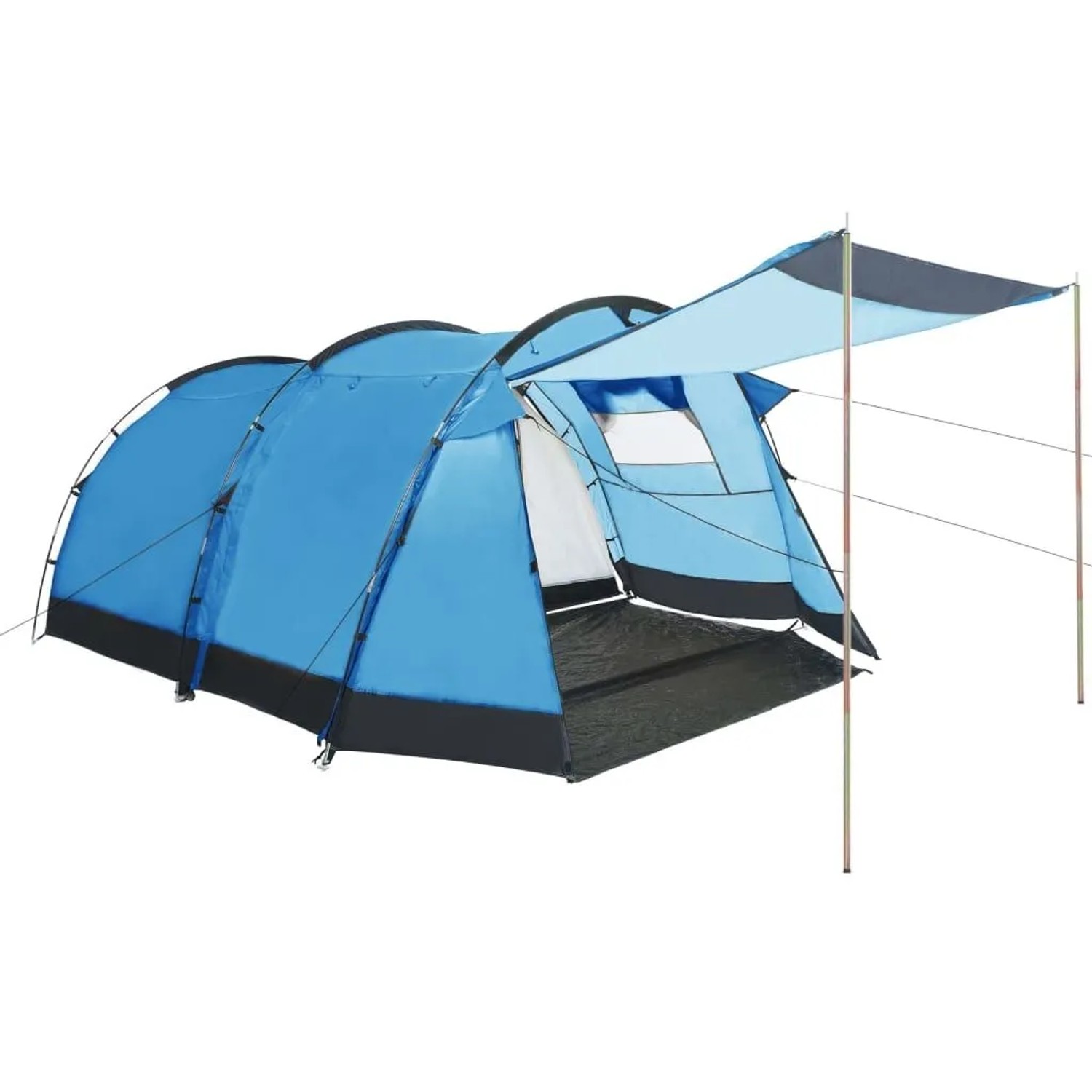 vidaXL Sonnensegel Stangen 2 Stk 200 cm Verzinkter Stahl 315221_5