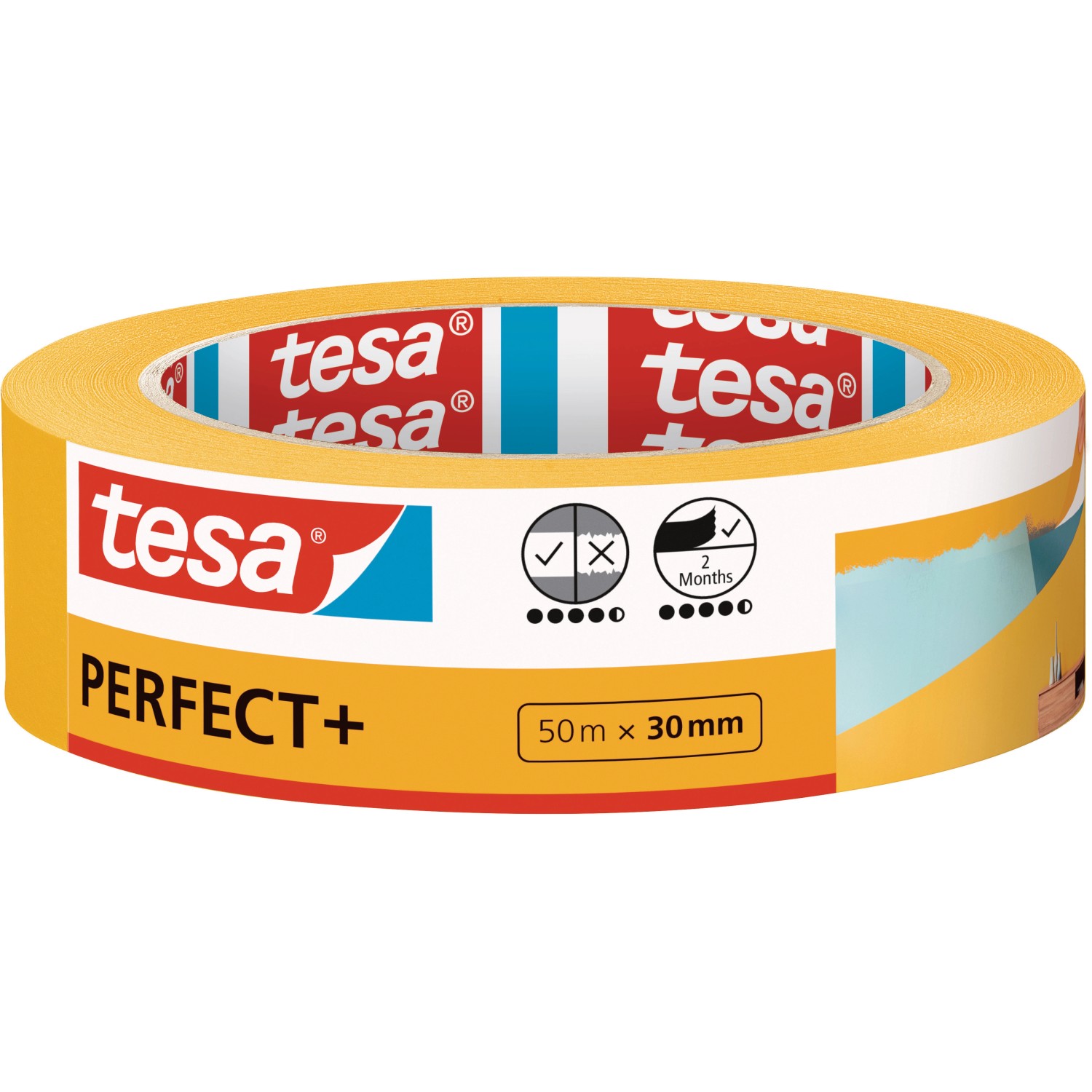 tesa® Malerband Perfect+ 50m x 30mm