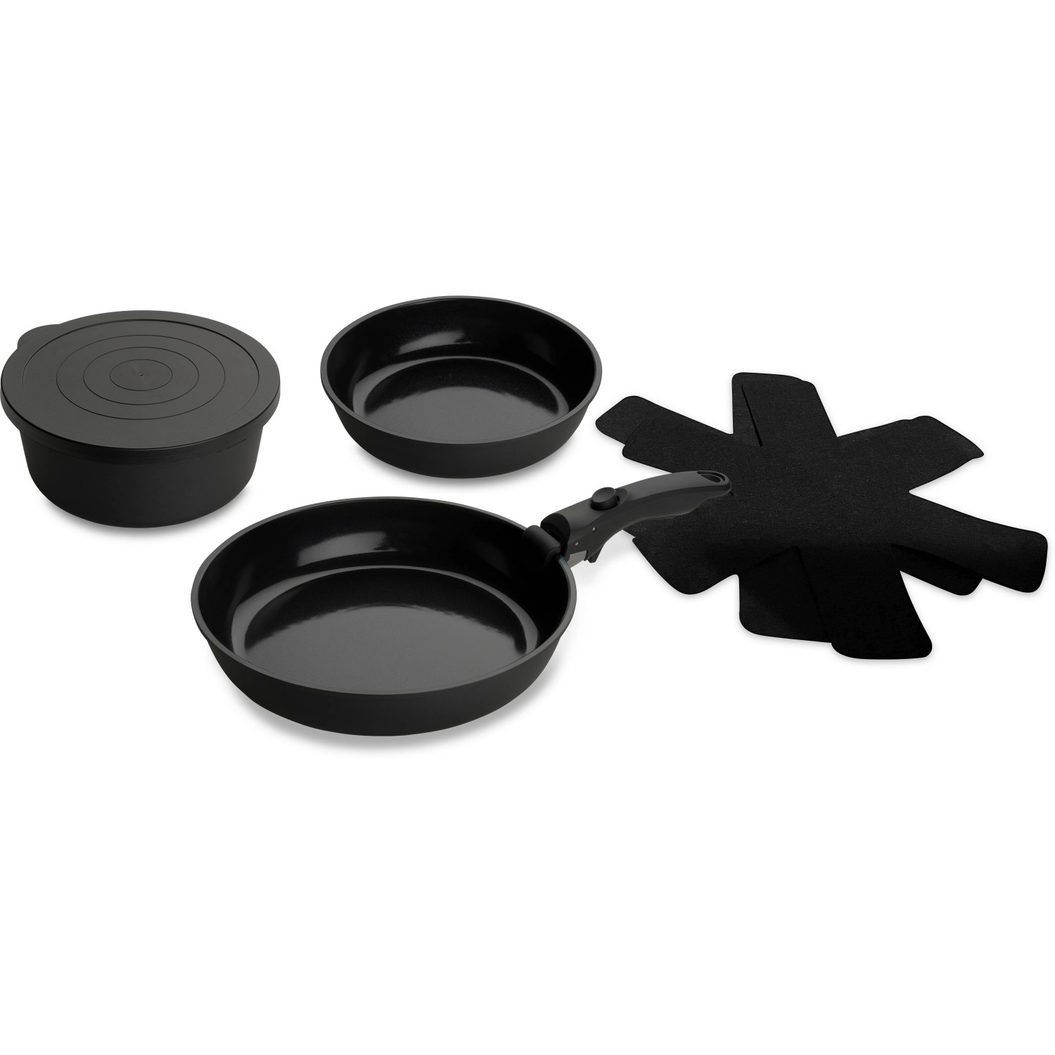Mömax Kochtopfset Space Schwarz, 7-teilig_3