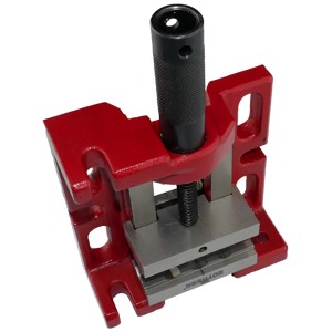 Rotwerk Maschinenschraubstock MSS75 VH, robuster Schraubstock für Bohr- und Fräsarbeiten.