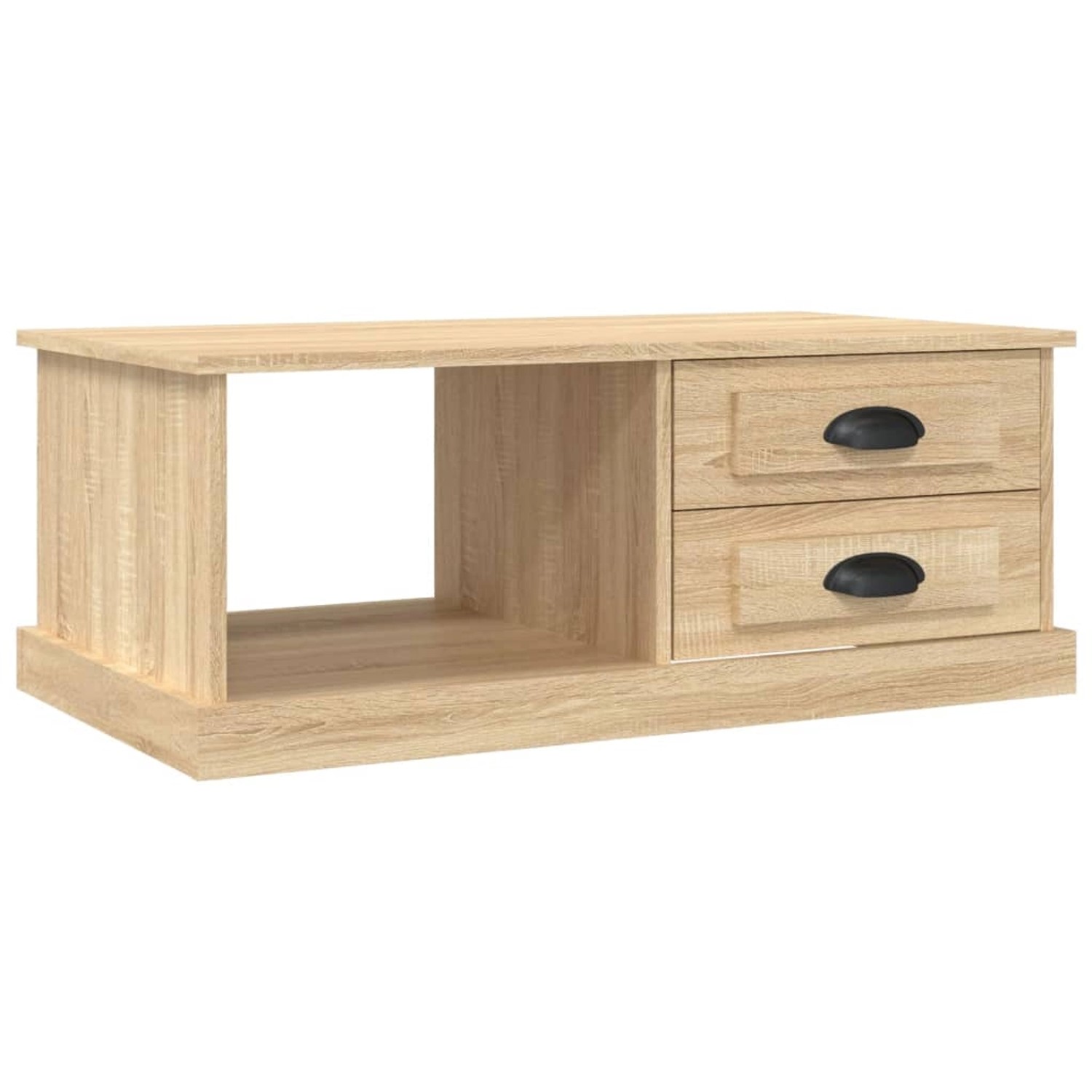 vidaXL Couchtisch Sonoma-Eiche 90x50x35 cm Holzwerkstoff 816243