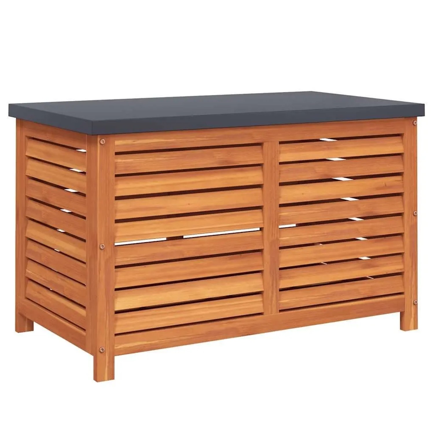 vidaXL Gartenbox 90x48x55 cm Massivholz Eukalyptus 367839