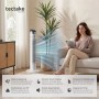 Tectake Turmventilator  Oszillierend 3 Modi und 3 Geschwindigkeitsstufen  31 x 31 x 90 cm Weiß_2