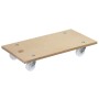 Wagner Transporthilfe aus MDF mit 4 Rollen und Griffloch, Tragkraft 200 kg.
