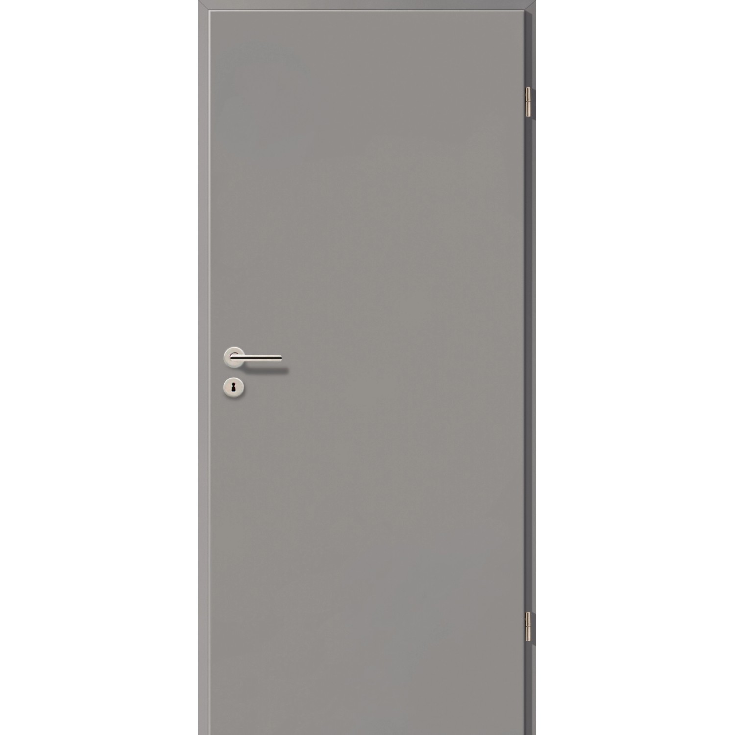 Zimmertür CPL Grau (GL446) 86 x 198,5 cm Anschlag L