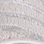Detailansicht: Ayyildiz Kurzflorteppich Sahara 1115, silberner Teppich mit Muster.