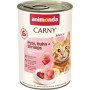 Carny Katzen-Nassfutter Adult Pute und Huhn und Shrimps 400 g
