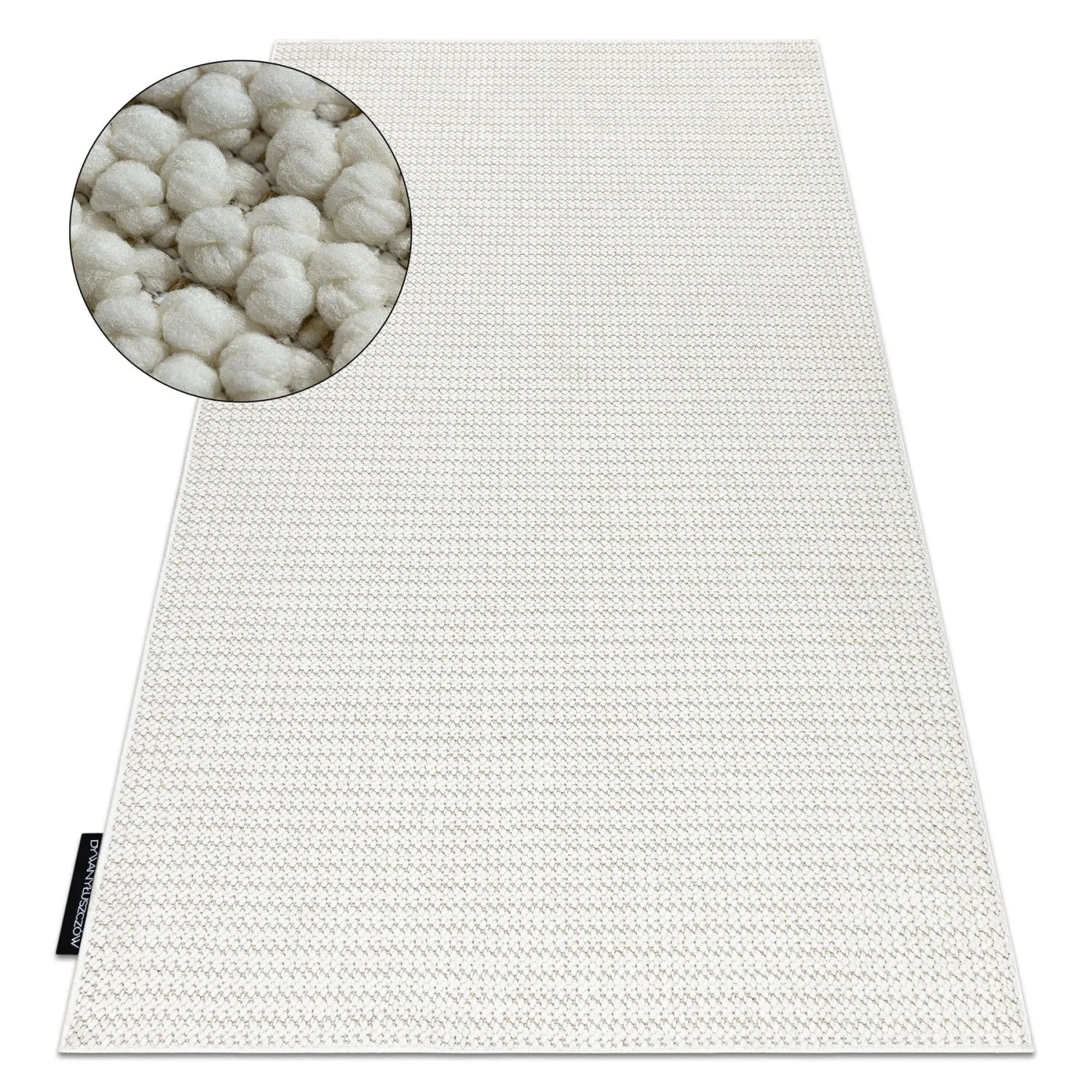 RugsX Teppich Casablanca Loop VG20556 Weiß 200cm 400cm