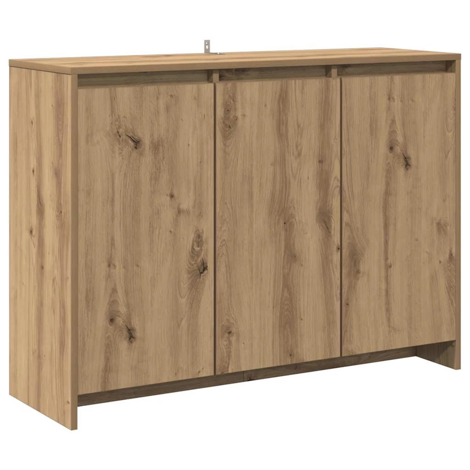 vidaXL Sideboard Artisan-Eiche 102x33x75 cm Holzwerkstoff 856781