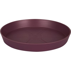 Elho Untersetzer Loft Urban, Ø 28cm, Maulbeerfarbe, für den Außenbereich geeignet.