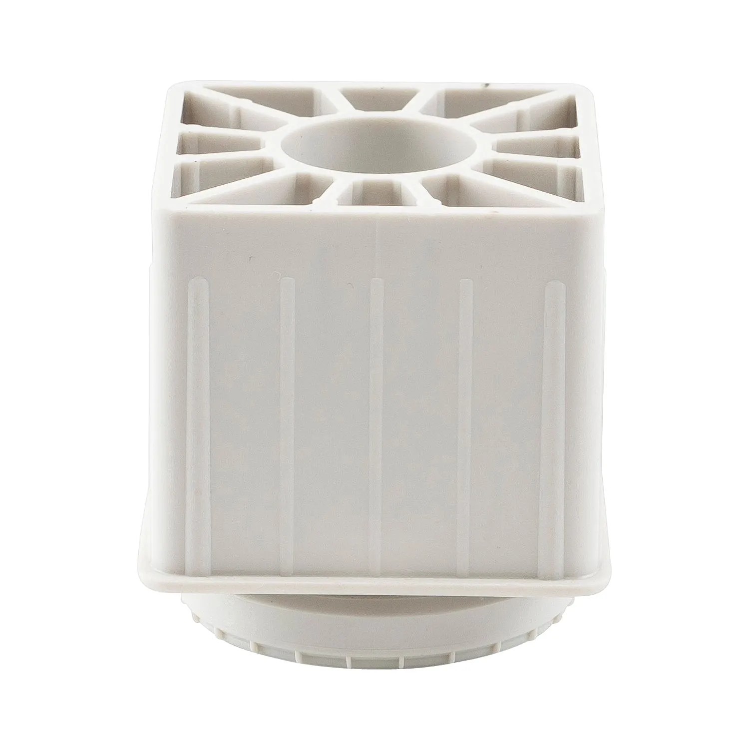 Camar Verstellteller Quadra 60x60 mm für Tischfuß Unten