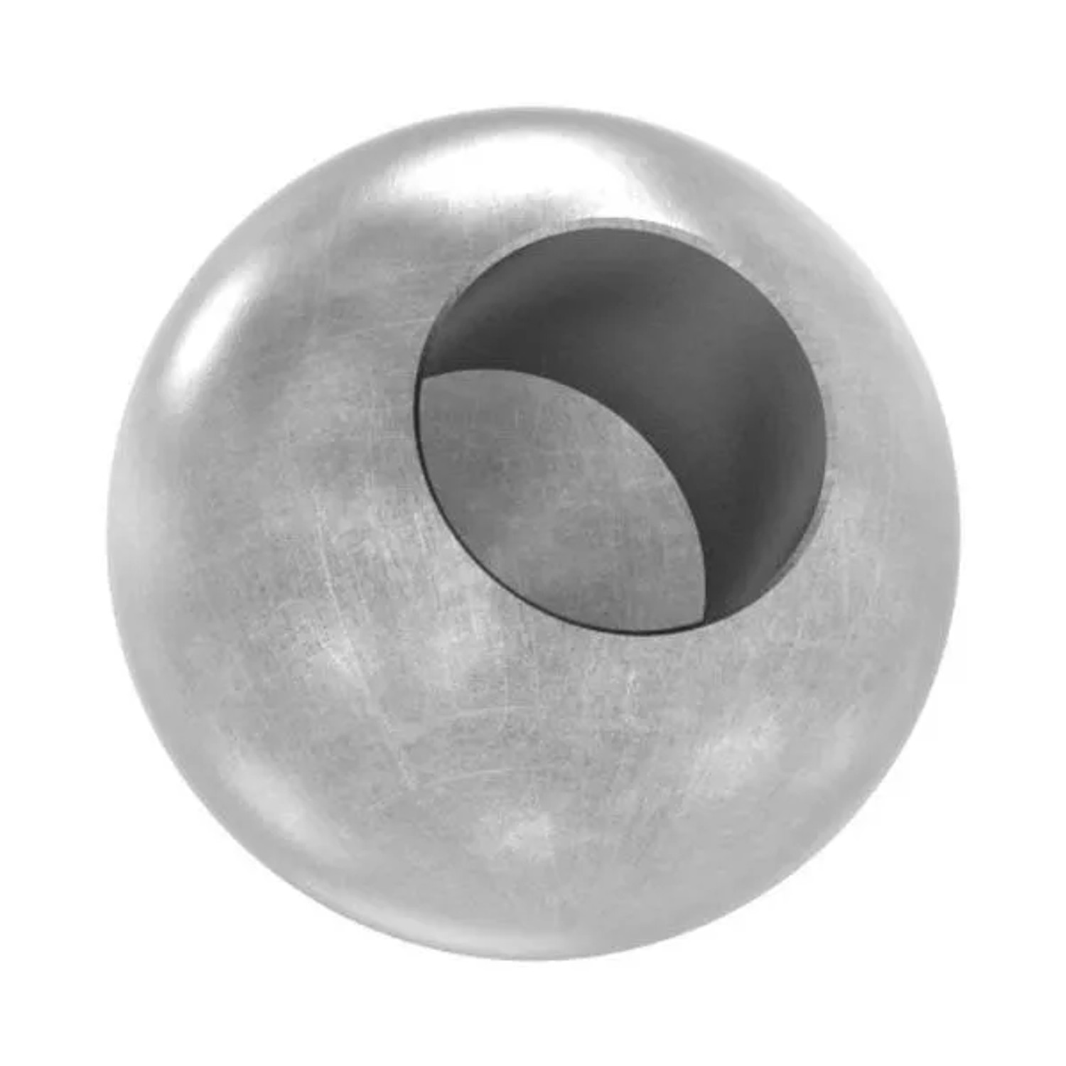 FeNau Massivkugel Stahl Ø 25 mm Bohrung Ø 12,3 mm Glatt