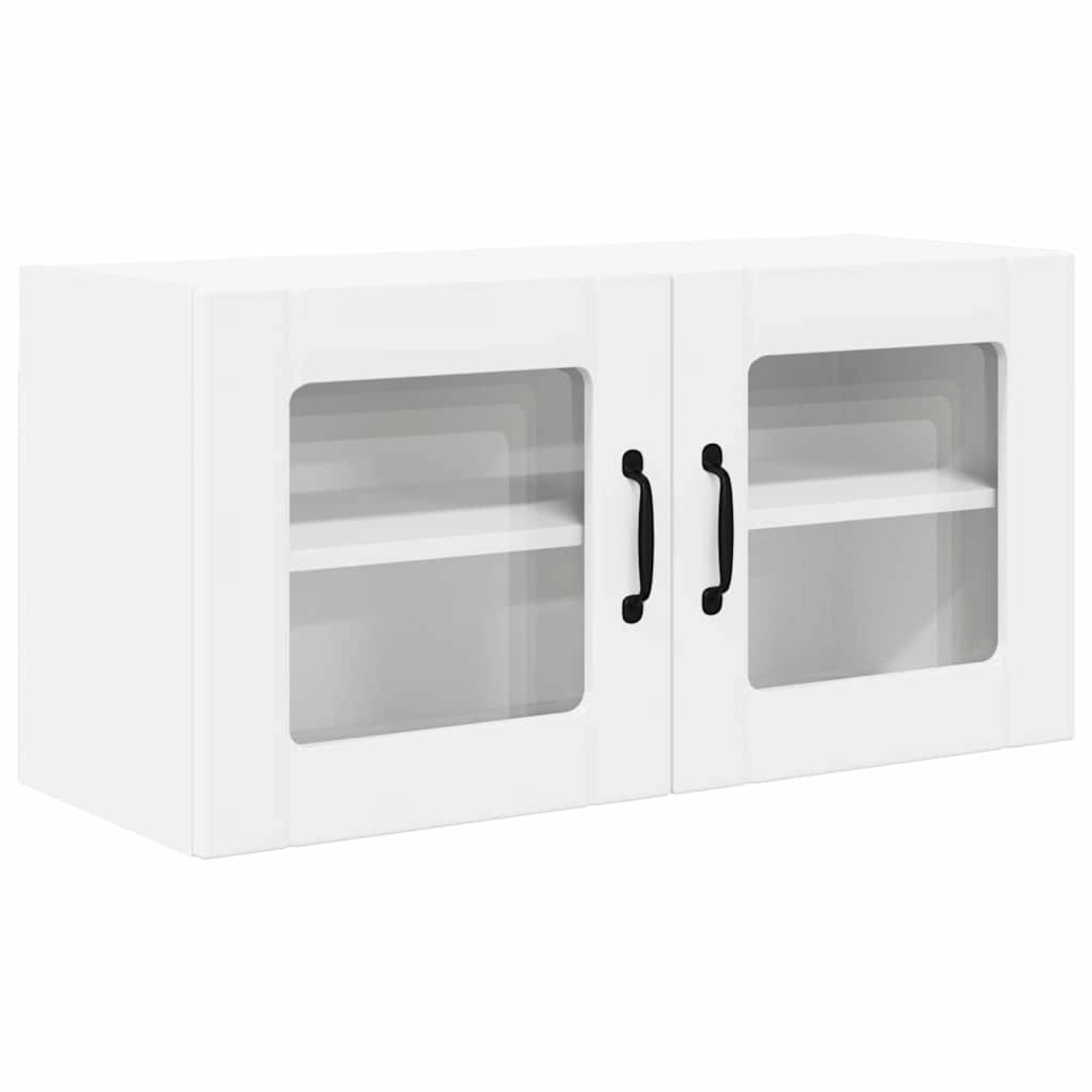 vidaXL Küchenwandschrank mit Regal Weiß 80 x 31 x 40 cm Holzwerkstoff 88529 günstig online kaufen