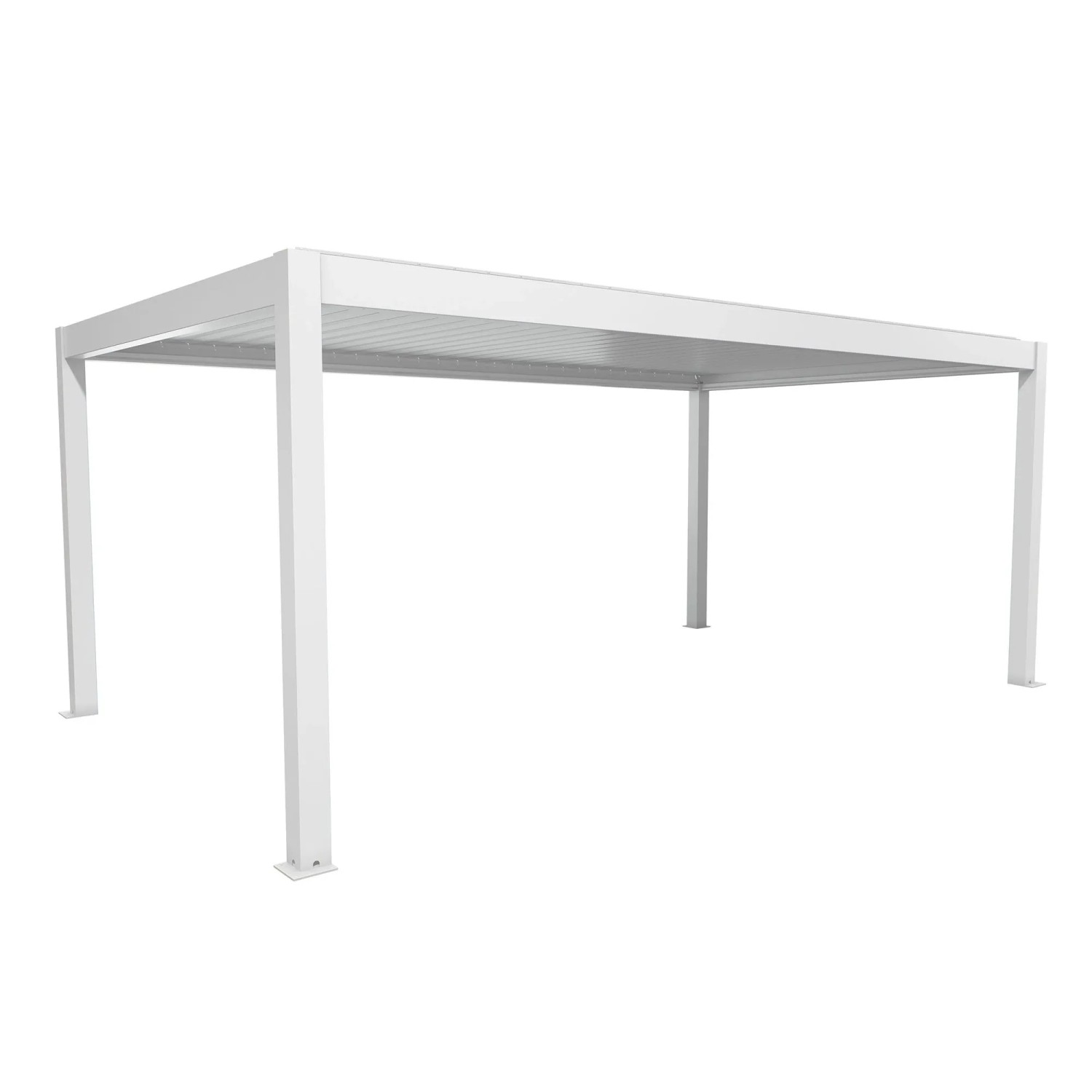 Biohort Pergola 6 m x 3,5 m Weiß