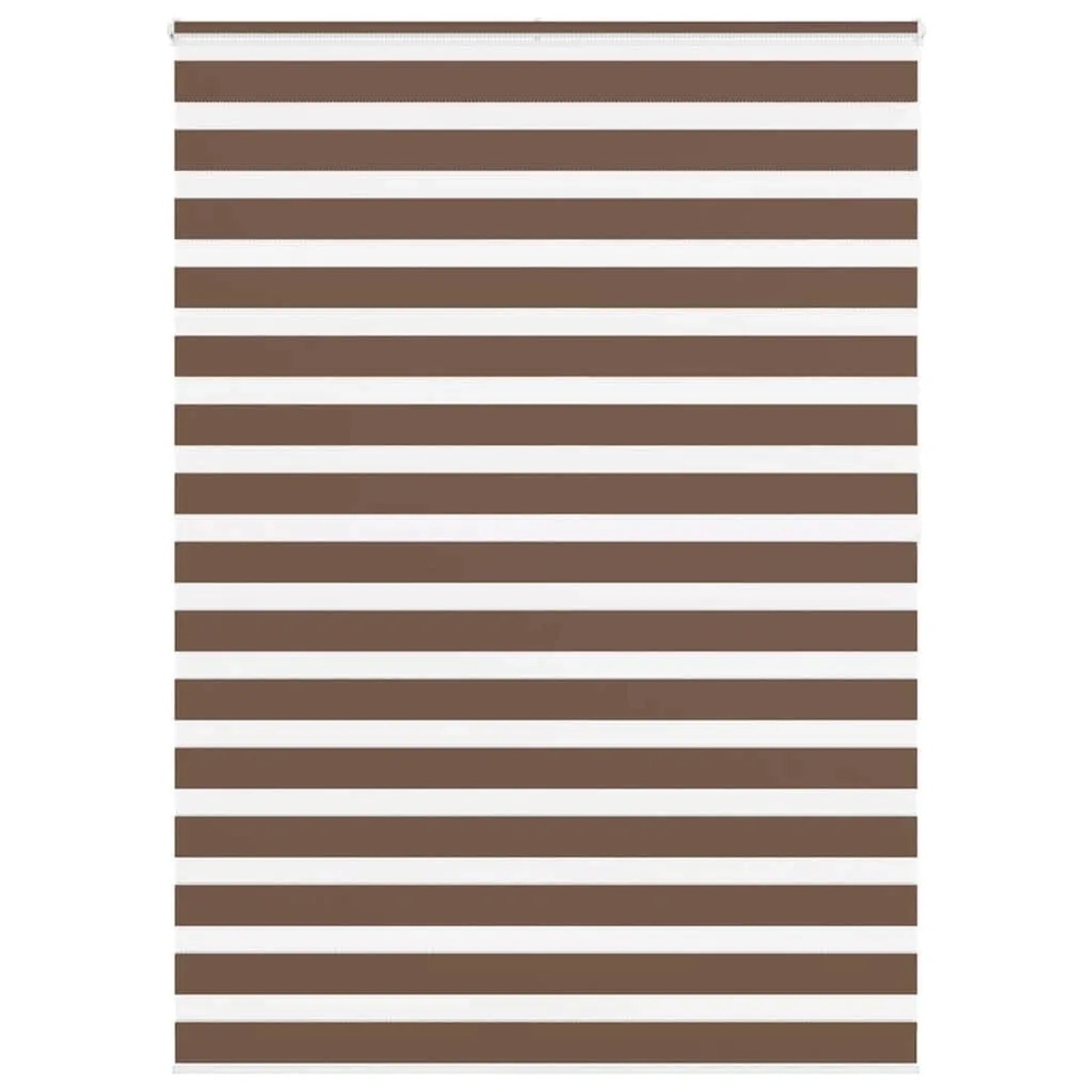 vidaXL Doppelrollo Braun 160x200 cm Stoffbreite 155,9 cm Polyester 4014377 günstig online kaufen