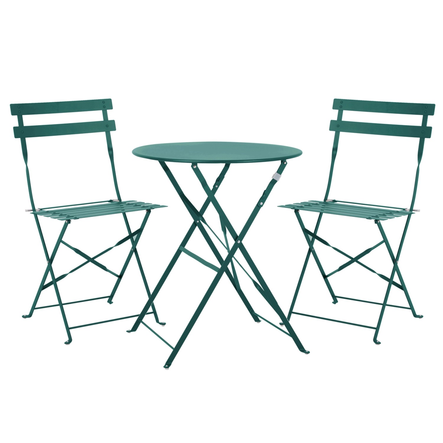 Svita Berlin Balkonmöbel Bistroset Stuhl Tisch Garten Bistro Cafe Metall Kl günstig online kaufen
