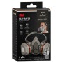 3M Maske 6002 A2P3 Grau, Atemschutzmaske mit Filtern im Set.