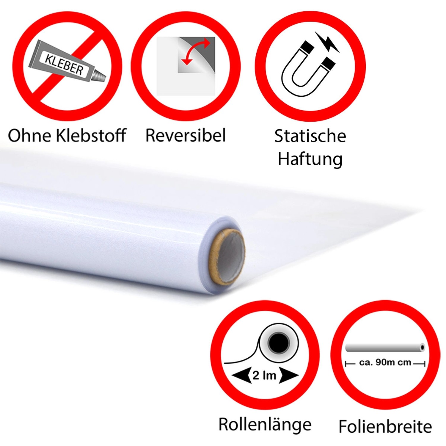 eyepower Sichtschutzfolie Frost 90 x 200 cm selbstklebende Folie kaufen