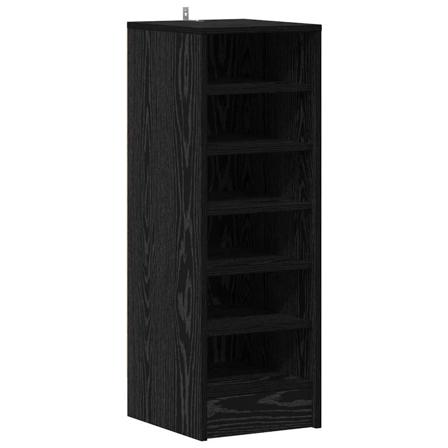 vidaXL Schuhschrank Schwarze Eiche 32 x 35 x 90 cm Holzwerkstoff 862688 günstig online kaufen