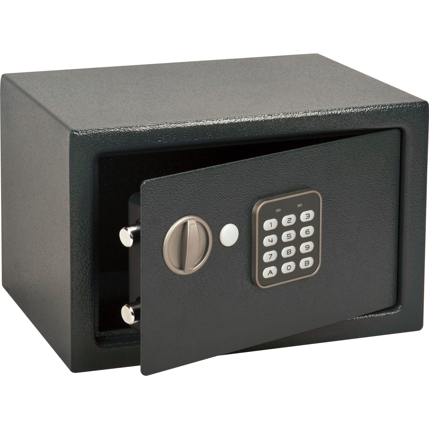 Elektronischer Möbeltresor Dunkelgrau 20 cm x 31 cm x 20 cm