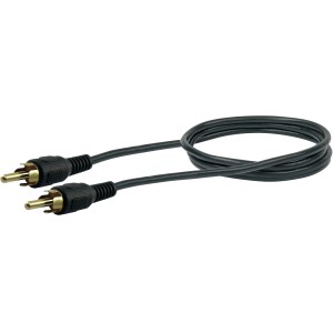 Schwaiger Cinch-Kabel, 1,5 m, Audio-Anschlusskabel für HiFi- und Heimkinosysteme.