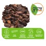 Grobe GROW by OBI Pinienrinde (20-40mm) zur Beetabdeckung und Unkrautunterdrückung.