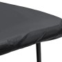 Schwarze Salta Trampolin Abdeckplane (366x244 cm) schützt vor Witterung und Schmutz.