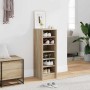 vidaXL Schuhschrank Sonoma-Eiche 31,5x35x90 cm Holzwerkstoff 809002_2