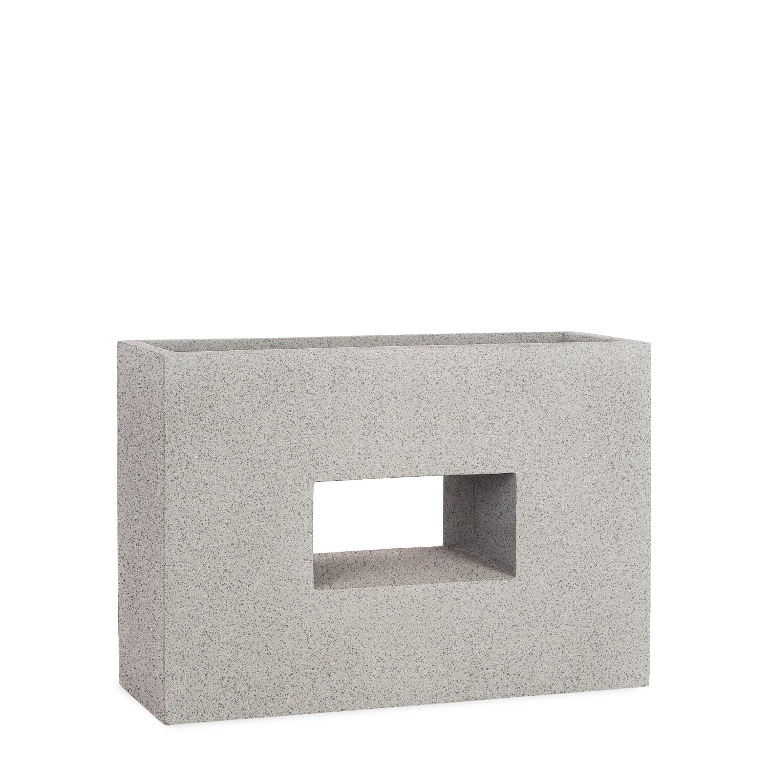 Pflanzwerk Hochbeet Pflanzkübel Vista Premium Frostbeständig 75 cm Grau günstig online kaufen