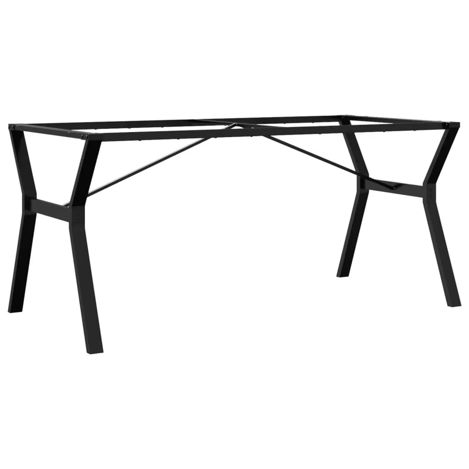 vidaXL Esstisch-Gestell in Y-Form 160x80x73 cm Stahl 357936