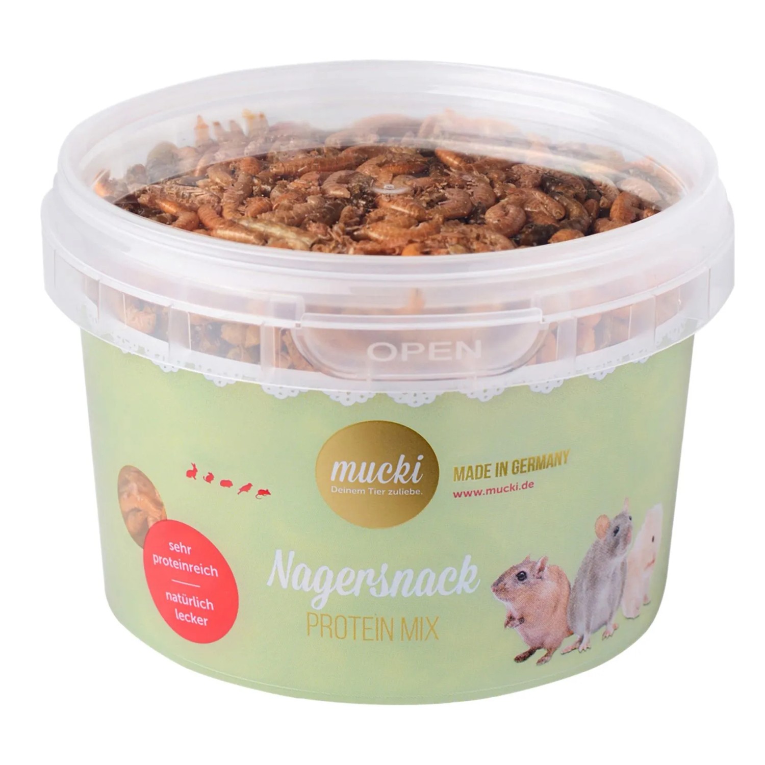 Proteomics Ruler Mucki Nager-Ergänzungsfutter Natur Pur Protein-Mix 40 g kaufen bei OBI