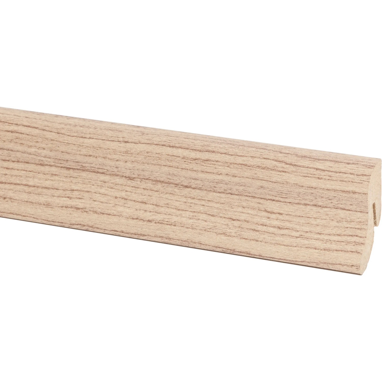 Sockelleiste Celtic Oak, 40x20x2600 mm, Eichenoptik, HDF-Fußleiste mit Kabelkanal.